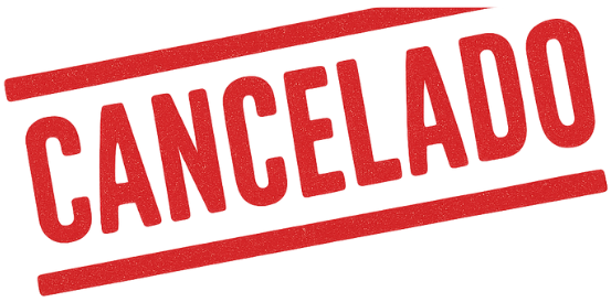 evento cancelado
