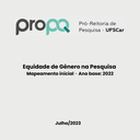 Equidade de gênero 2022