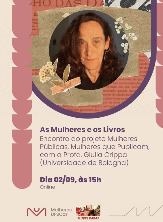 Projeto Mulheres Públicas Mulheres Que Publicam realiza palestra com Professora da Universidade de Bologna, nesta terça-feira