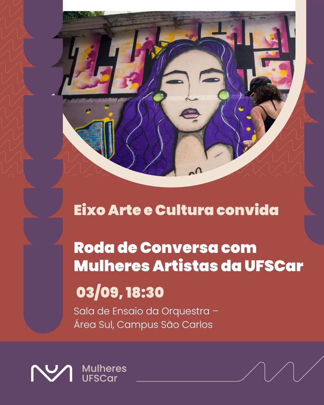 Eixo Arte e Cultura realizará Roda de Conversa