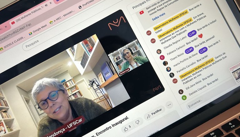 Observatório Mulheres UFSCar realiza encontro inaugural do "Mulheres Públicas, Mulheres que Publicam"