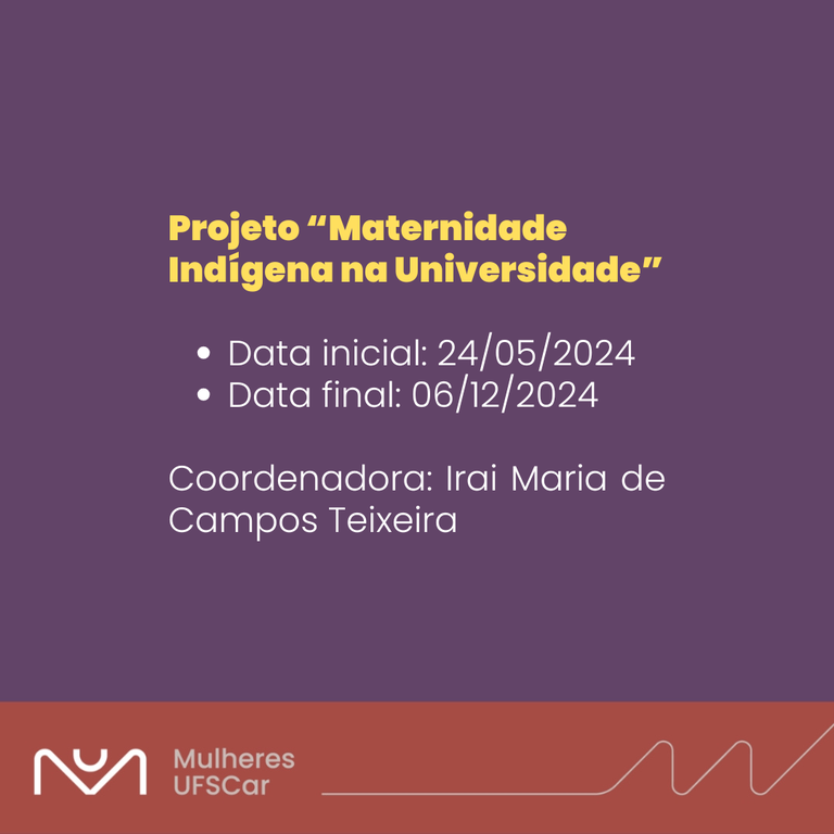 Projetos - Maternidade Indígena
